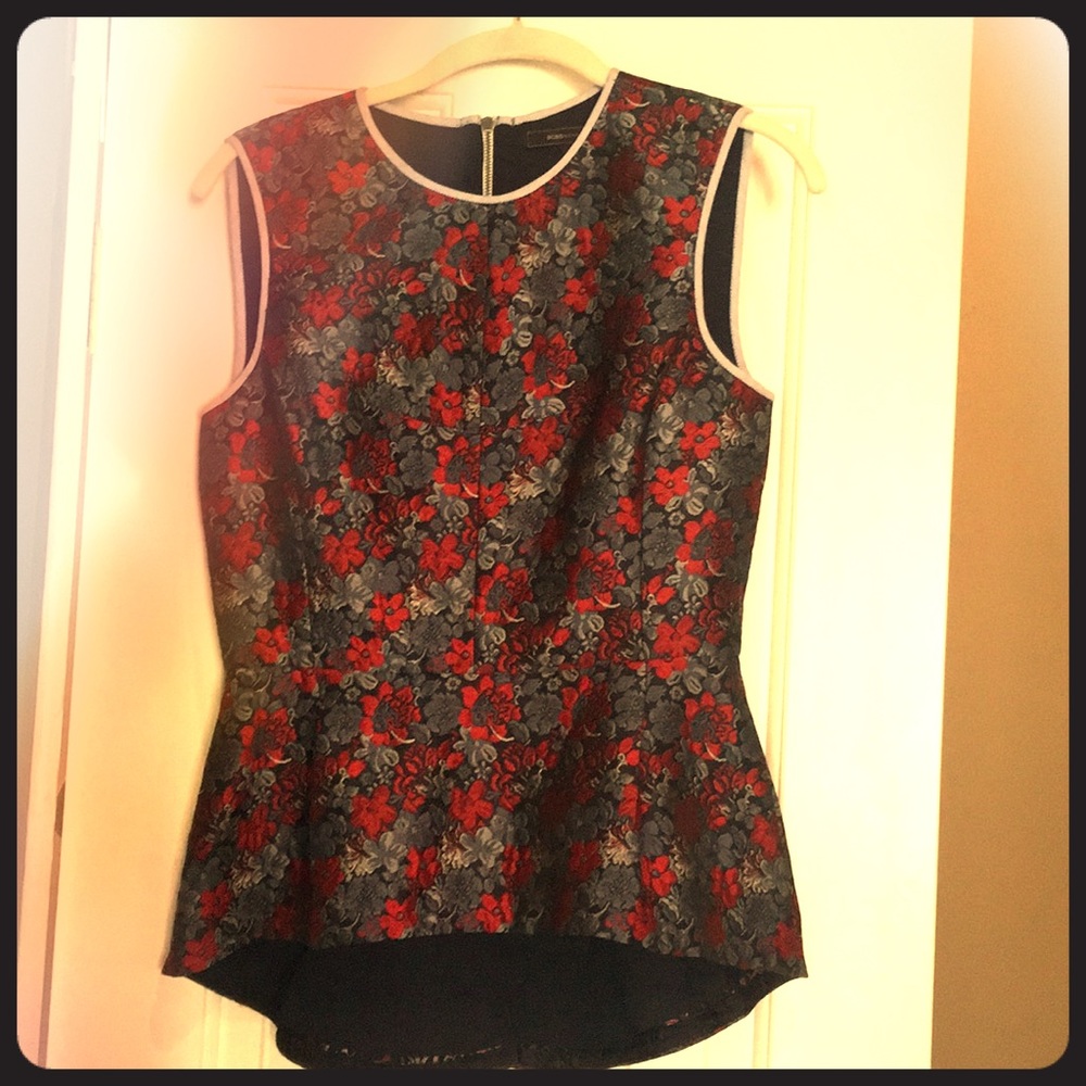Peplum BCBG Top